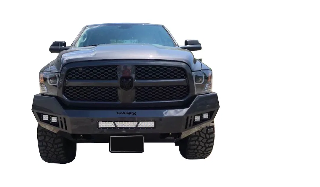 FLDB006TI – TRAILFX Bumper, One Piece Design Direct Fit Mounting Hardware Included Without Grille Guard Without Winch...